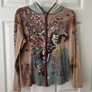 Buffalo Bill's Wild West Shirt Jacket with Hood